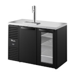 True TDR48-RISZ1-L-B-SG-1 - Draft Bar Cooler, two-section, 48
